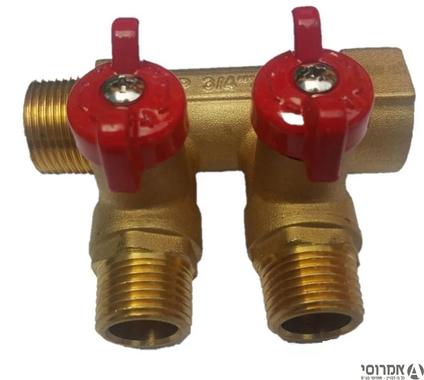 מחלק+ברז SP אדום