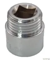 מאריך כרום 15 מ"מ 1/2