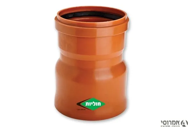 מעבר מפלסטיק לאסבסט 160 נקבה חוליות 3