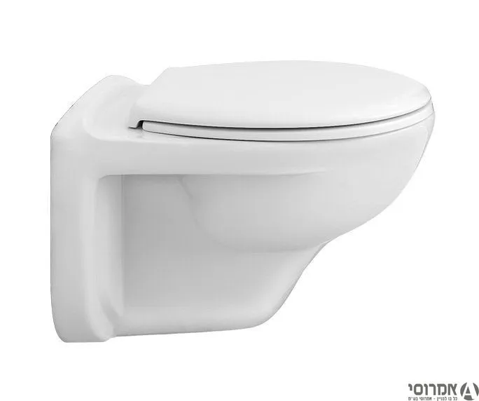אסלה תלויה בלבד לוטם לבן+מושב אסלה חרסה**אין החזרה או החלפה**
