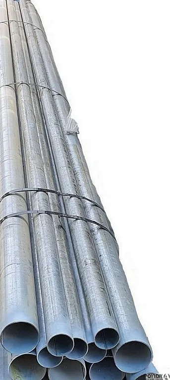 צינור ברזל עגול מבנה מגולוון קוטר "2 צול עובי 2 מ"מ  [יחידה 6 מטר]