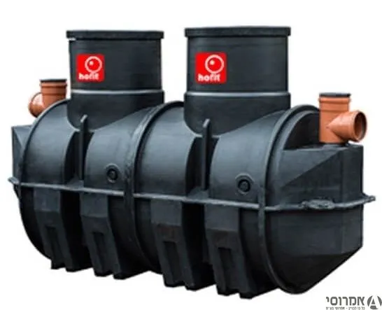 מפריד דלק ושמן 1500 ליטר תת קרקעי חופית