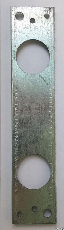 סרגל פח מתאם 25 ס"מ פקס 105 כפול - פחית כפולה 3