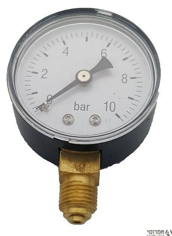 שעון למקטין לחץ  יציאה "4\1 10BAR