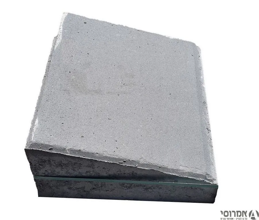 אבן עליה לרכב אמצעית MS-11 אורך 50-רוחב 40 ס"מ-ליחידה