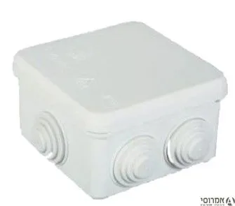 קופסא חשמל+פיטמות 48*80*80 עה"ט