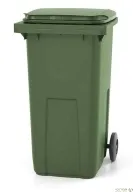 מיכל אשפה 240 ליטר ירוק