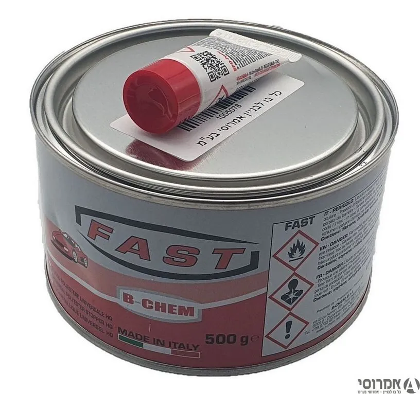 דבק פחחות לרכב [400 גר'] +מקשה