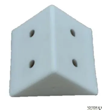 משולש פלסטיק למדף