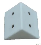 משולש פלסטיק למדף