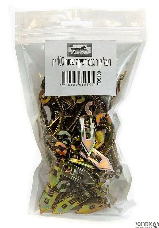 דיבל שטוח לגבס החדרה במכה [100 יח'] אימפורטקס