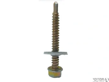בורג איסכורית קוטר 1/4 אורך ''2 קודח+אטם [100 יחידות]
