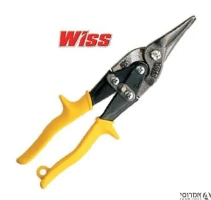 מספרי פח ישר צהוב/ירוק- WISS