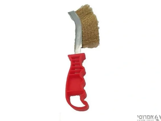 מברשת פלדה לגימור [חצי עגול]/לפוגות