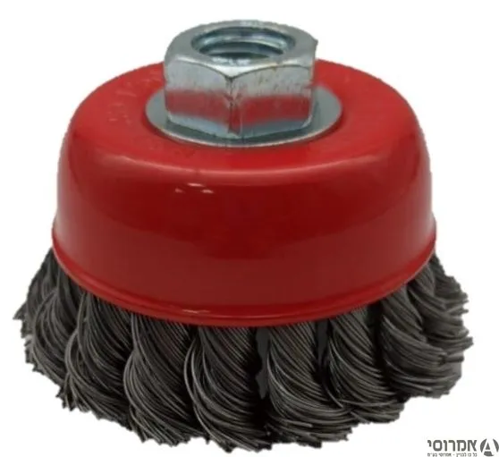 מברשת פלדה כוס צמה "3