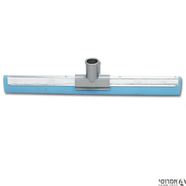 מגב ריצפה אלומניום 40 ס"מ כחול/שחור