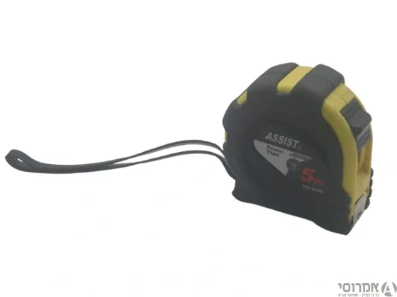 מטר -5 מ"א ASSIST רוחב 19 מ"מ מצופה גומי