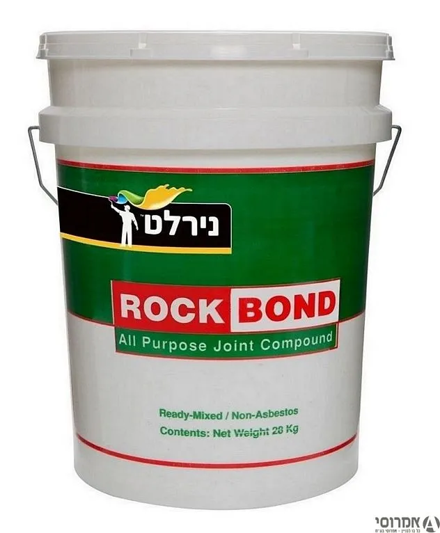 שפכטל אמריקאי ירוק ROCK BOND [דלי-28 ק"ג] נירלט