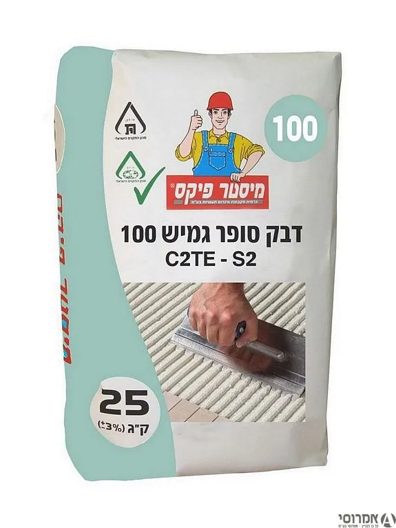 דבק קרמיקה סופר גמיש 100 [שק ] C2TE- S2