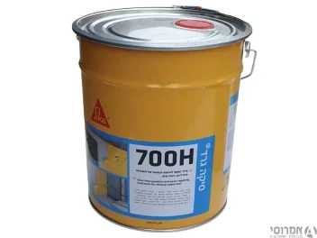 סיקה גארד פוליסילוקסן 700H מט [פח 18 ליטר] - סילר שקוף לאיטום קירות