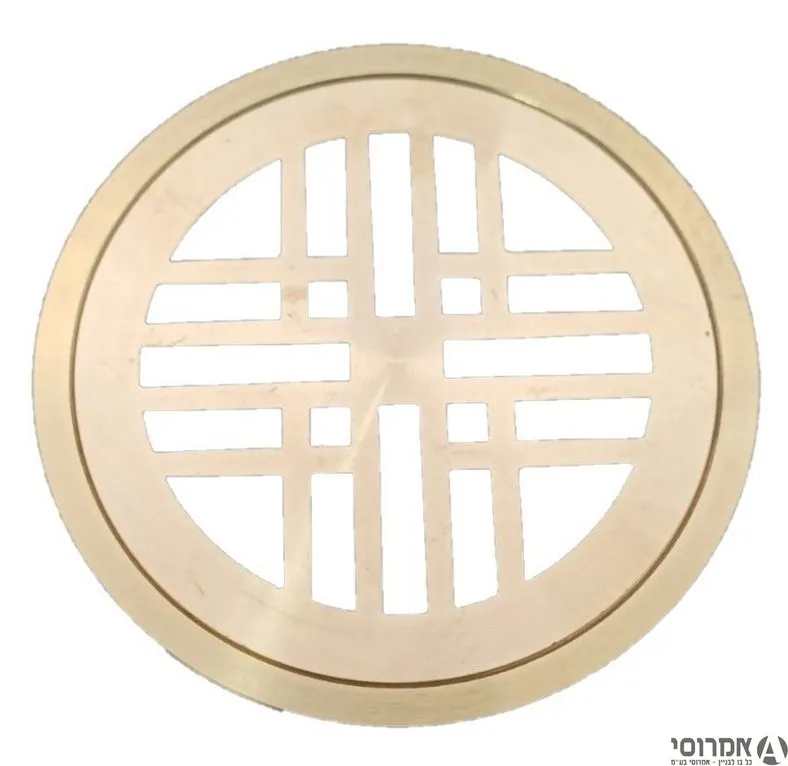 רשת עגול לק.בקורת פליז מ.פ.ה.