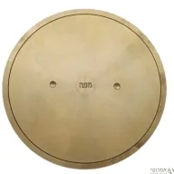 מכסה עגול הברגה 8 בגוון פליז-מ.פ.ה.