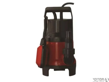 משאבה טבולה למים נקיים ומלוכלכים 400W סניקה 7 מטר ,ל"ד 135, קוטר 1.25 צול