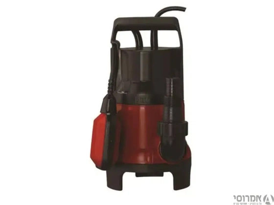משאבה טבולה למים נקיים ומלוכלכים 400W סניקה 7 מטר ,ל"ד 135, קוטר 1.25 צול