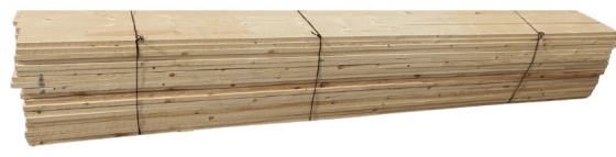 לוח עץ לבן יבש סוג פיני 5 10*2.5*3 [יחידה 3 מ"א]