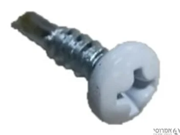 בורג Z לתקרה אקוסטית ראש לבן [100 יחי']