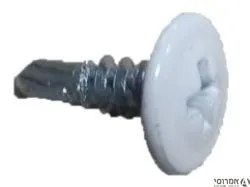 בורג פח פח 25*4.2 קודח לבן [100 יח']