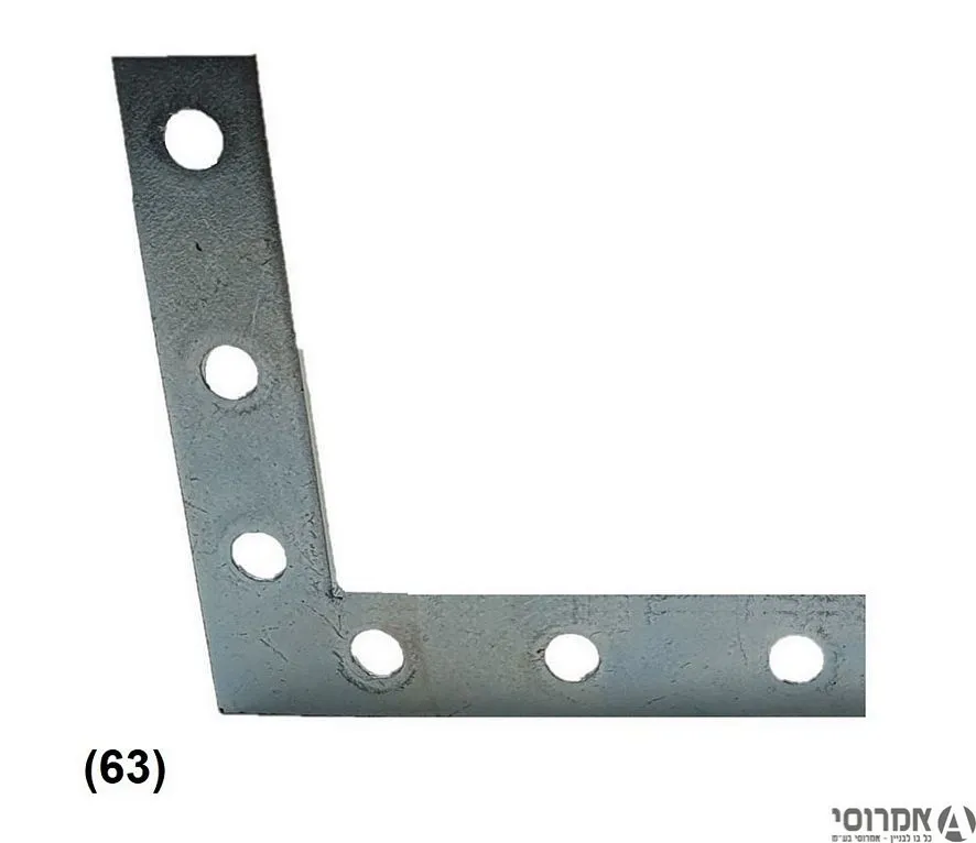 זווית שולחן 60X60X12 1.8 ניקל (63) 3