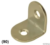 זווית תמיכה 25X25 1.5 מוזהב (90)
