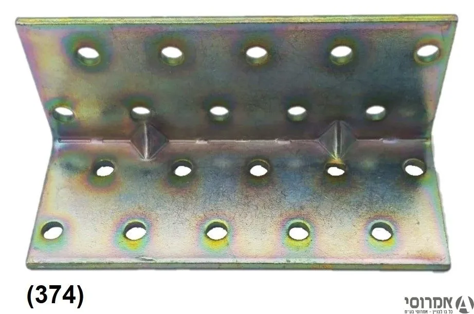 זווית פרגולה 40X40X100) 2.5)-מוזהב 374 3