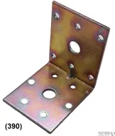 זווית פרגולה 60X60X50 2.5 מוזהב (390)