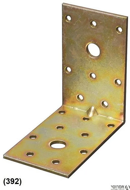 זווית פרגולה 80X80X50 2.5 מוזהב 392 3