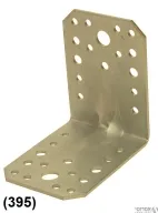 זווית פרגולה 85X85X65 2.5 מוזהב 395