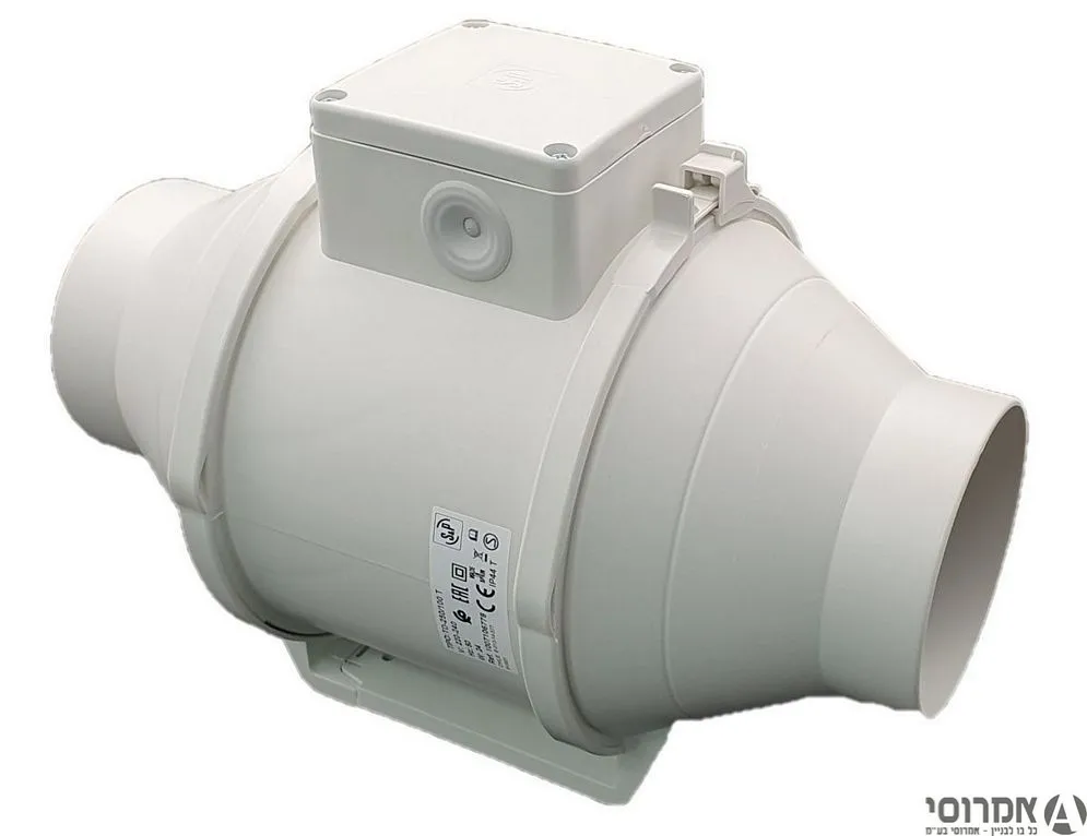 מפוח תעלה "4 TD-250/100 T+טיימר S&P