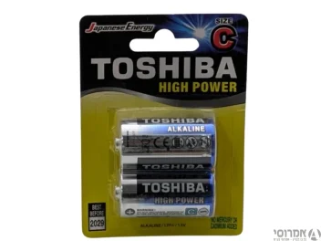 סוללה C 1.5V  [זוג]