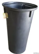 שרוול פסולת שחור ג.115 ס"מ קוטר 60-50