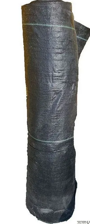 בד יוטה אגריפל שחור [לגליל 200 מ"ר)