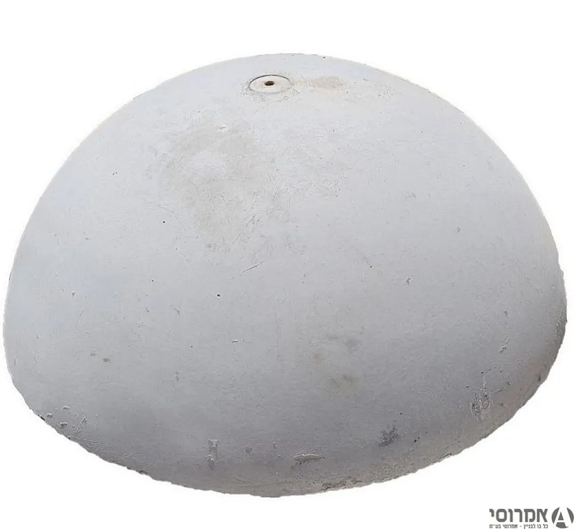 מחסום חניה לרכב כיפה מבטון קוטר 60 ס"מ