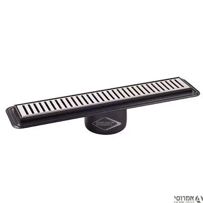 תעלת ניקוז AQUA SLIM 330 נירוסטה פסים למקלחת [סט] חוליות