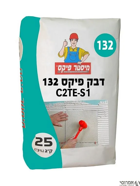 דבק קרמיקה C2TE S1 - 132- פיקס-לבן