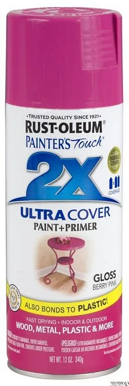 ספריי צבע - ורוד מבריק - GLOSS BERRY PINK 249123 אלרם