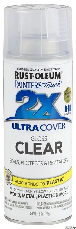 ספריי צבע לכה מבריק - GLOSS CLEAR 249117 אלרם 3