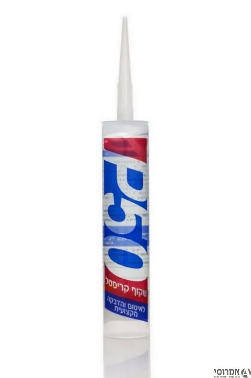 EMFI תרמיל SL  P50  שקוף קריסטל דבק /איטום עוצמתי לעבודה בתשתית רטובה