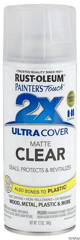ספריי צבע לכה מט LAT MATTE CLEAR 249087 אלרם 3