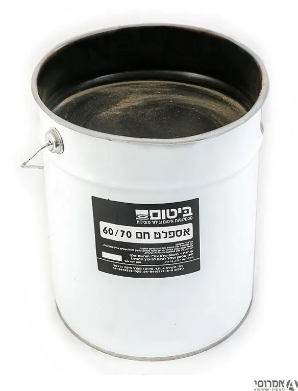 זפת חם 60/70 - חבית 200 ליטר (180 ק"ג)