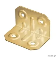זווית חיבור 25X25X40 1 זהב (75)